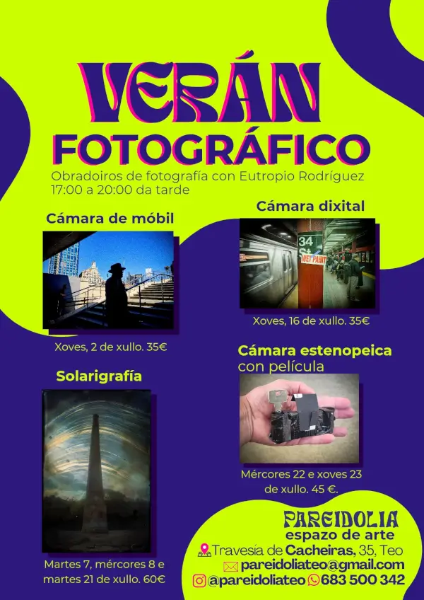 Obradoiro de Fotografía con Cámara de Móvil