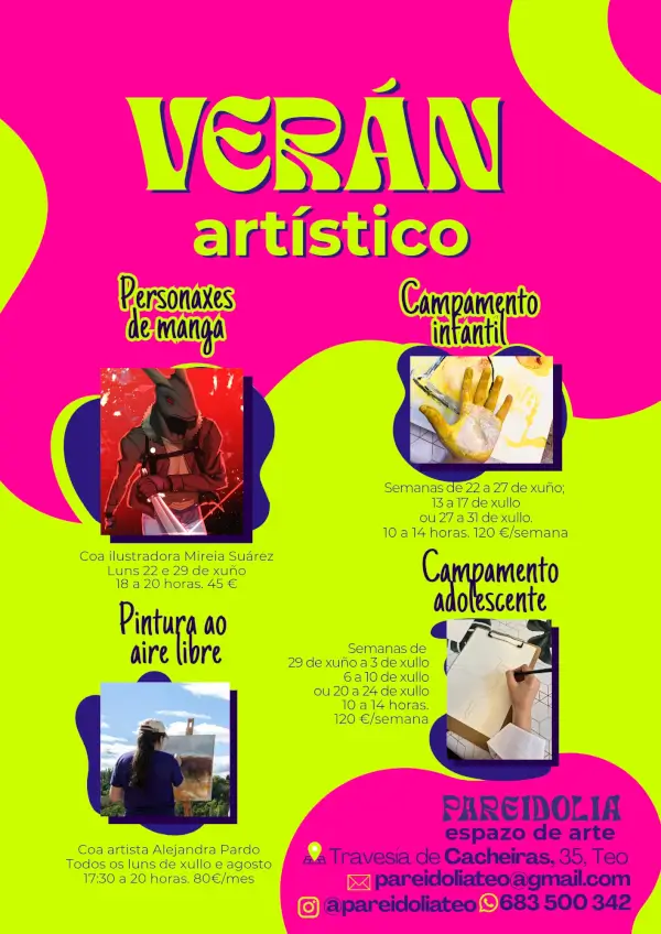 Taller de Personajes de Manga con Mireia Suárez